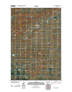 Melville NW 2011 topographic map thumbnail
