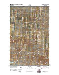 Hornbeck Lake 2011 topographic map thumbnail