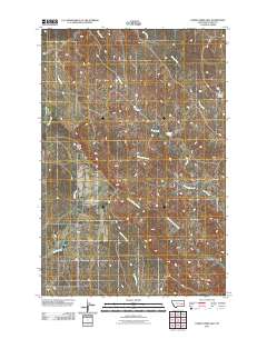 Horse Creek Hill 2011 topographic map thumbnail