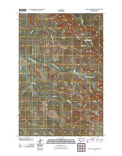 Rush Hall Reservoir 2011 topographic map thumbnail