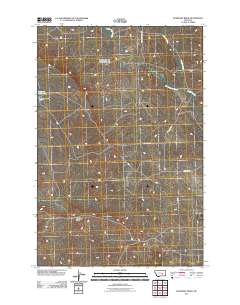 Ruskosky Ridge 2011 topographic map thumbnail