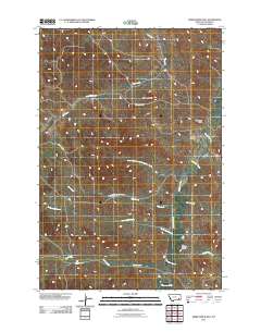 Kirkpatrick Hill 2011 topographic map thumbnail
