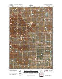 Moon Creek School 2011 topographic map thumbnail