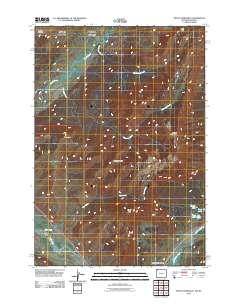 Mount Hornaday 2011 topographic map thumbnail