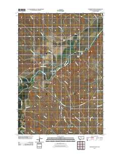 Oliphant Butte 2011 topographic map thumbnail