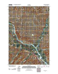 Greycliff 2011 topographic map thumbnail