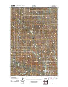 Physic Creek 2011 topographic map thumbnail
