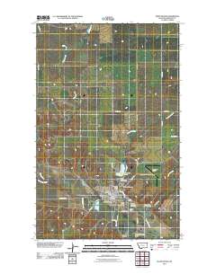 Plentywood 2011 topographic map thumbnail