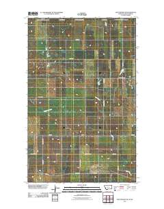 Plentywood NW 2011 topographic map thumbnail