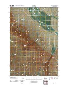 Price Creek 2011 topographic map thumbnail