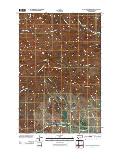 Hound Creek Reservoir 2011 topographic map thumbnail