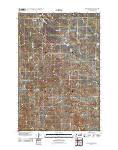 Rough Creek NE 2011 topographic map thumbnail