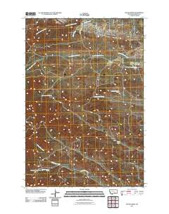 Rough Draw 2011 topographic map thumbnail