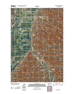 Saint Xavier 2011 topographic map thumbnail