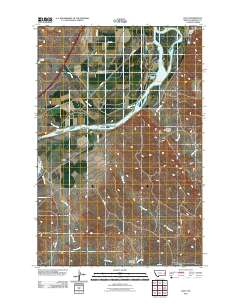 Hoyt 2011 topographic map thumbnail