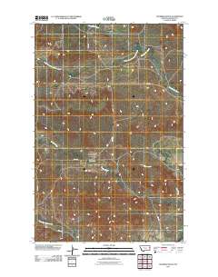 Kolberg Ranch 2011 topographic map thumbnail
