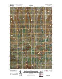 Monarch NE 2011 topographic map thumbnail