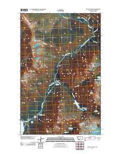 Mount Cannon 2011 topographic map thumbnail