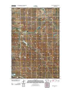 Kuester Lake 2011 topographic map thumbnail