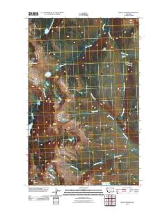 Mount Geduhn 2011 topographic map thumbnail