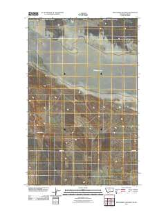 Wild Horse Lake West 2011 topographic map thumbnail