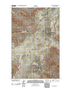 Sheep Coulee 2011 topographic map thumbnail