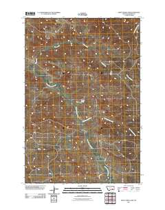 Sheep Creek Camp 2011 topographic map thumbnail