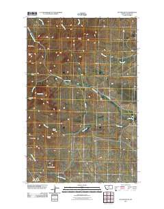 Suction Butte 2011 topographic map thumbnail