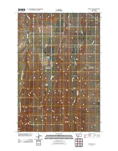 Sixteen NE 2011 topographic map thumbnail