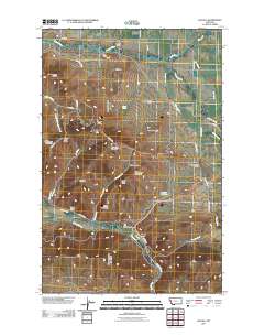 Ravalli 2011 topographic map thumbnail