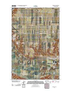 Whately 2011 topographic map thumbnail