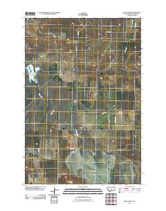 Wheat Basin 2011 topographic map thumbnail