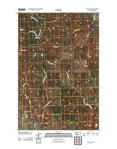 Windy Rock 2011 topographic map thumbnail