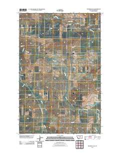 Winifred East 2011 topographic map thumbnail