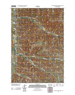 Minnehaha Creek North 2011 topographic map thumbnail