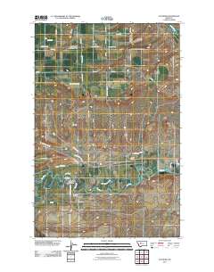 Sun River 2011 topographic map thumbnail