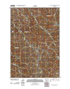 Wagon Box Spring 2011 topographic map thumbnail
