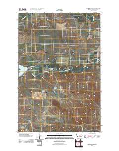 Petrolia Lake 2011 topographic map thumbnail