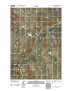 Phillippi Reservoir 2011 topographic map thumbnail