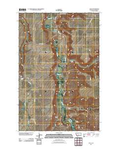 Truly 2011 topographic map thumbnail
