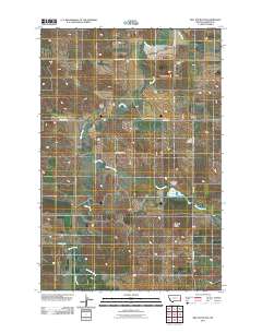 Red Top Butte 2011 topographic map thumbnail