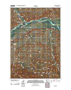 Mission 2011 topographic map thumbnail