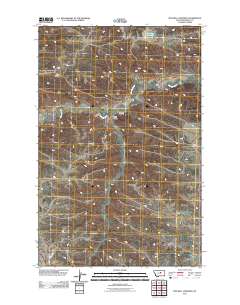 Mitchell Crossing 2011 topographic map thumbnail