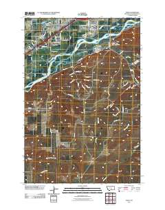Yegen 2011 topographic map thumbnail