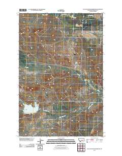 Yellow Water Reservoir 2011 topographic map thumbnail