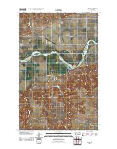 Macon 2011 topographic map thumbnail