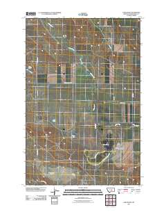 Lake Mason 2011 topographic map thumbnail