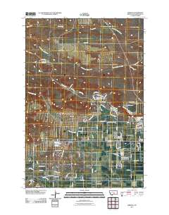 Rimrock 2011 topographic map thumbnail