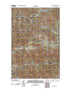 Rodgers Hall 2011 topographic map thumbnail