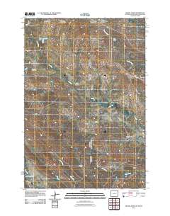 Gravel Draw 2011 topographic map thumbnail